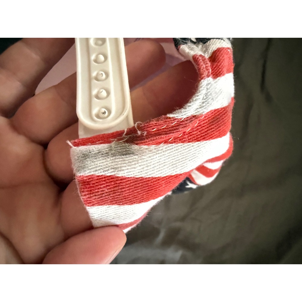 Oriental Trading Kids American Flag Snapback Hat Stars Stripes Red White Blue - Picture 4 of 4